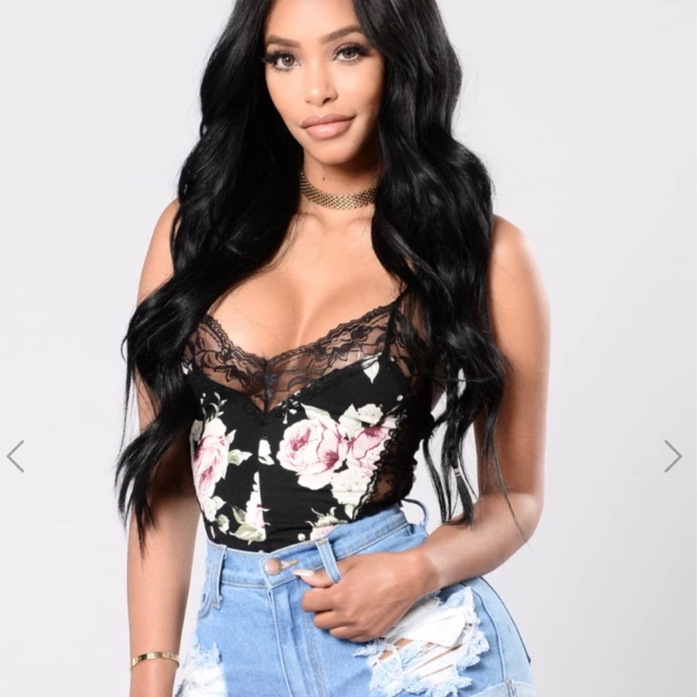 Floral Print Bodysuit